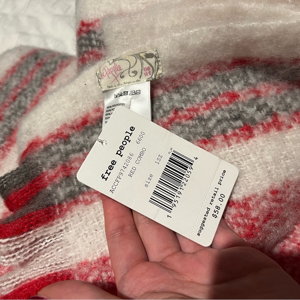 free people scarf new with tags